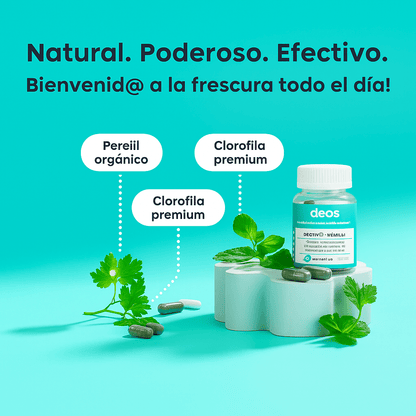 DEOS® - Desodorante corporal cápsulas - ORIGINAL - Lumifem